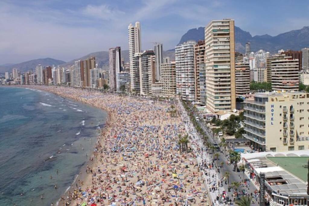 Exclusivo Apartamento Benidorm Playa De Levante Bagian luar foto