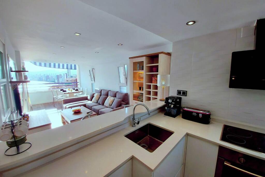 Exclusivo Apartamento Benidorm Playa De Levante Bagian luar foto
